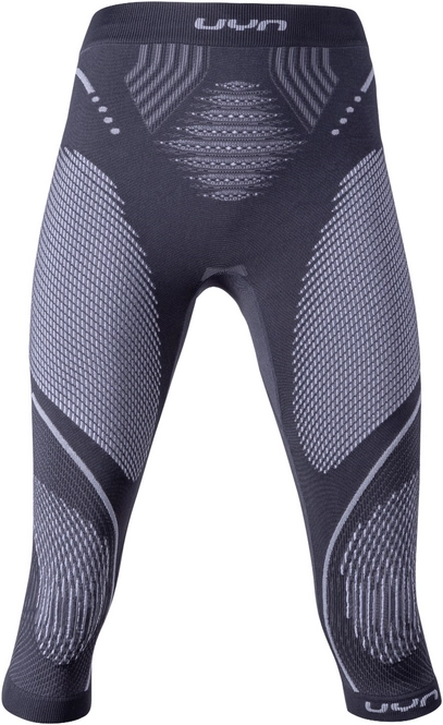 Leggings UYN Women Evolutyon Pants Medium Charcoal White Light Grey