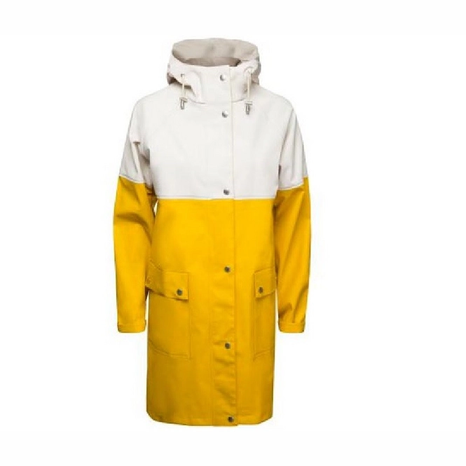 Raincoat Ilse Jacobsen RAIN03B Cyber Yellow Milk Creme
