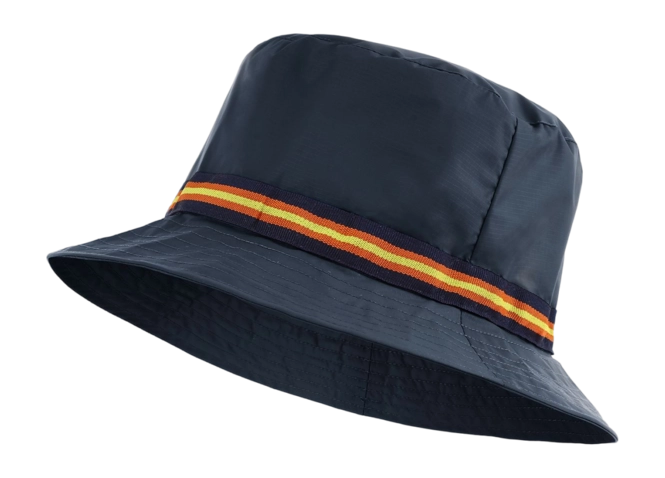 Rain Hat K-Way Unisex Le Vrai 3.0 Pascal Tape Blue Depht