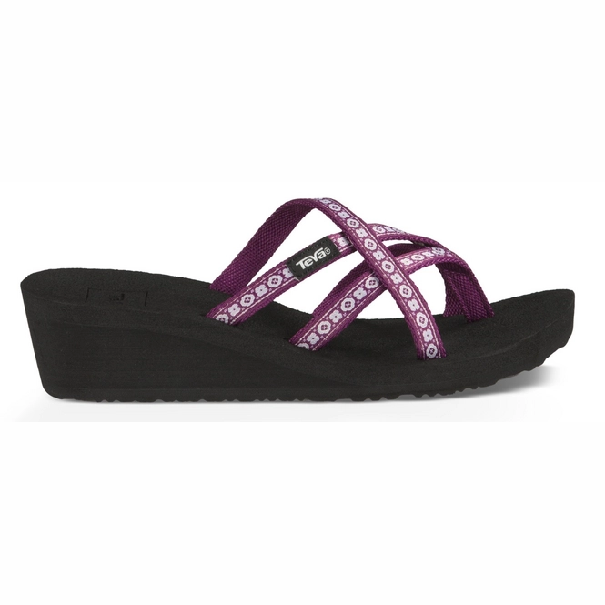 Flip Flops Teva Women Mush Mandalyn Wedge Ola 2 Lydia Dark Purple