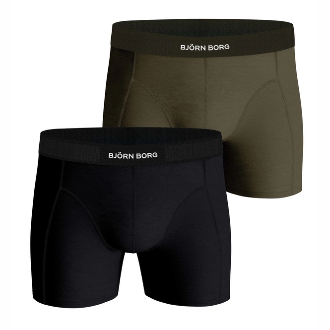 Boxer Shorts Bjorn Borg Men Premium Cotton Stretch Multi-coloured Pack of 5 (2 pack)