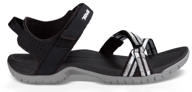 Teva Women Verra Tzuna Black White