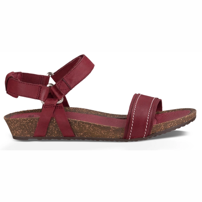 Teva Women Ysidro Stitch Sandal Fired Brick