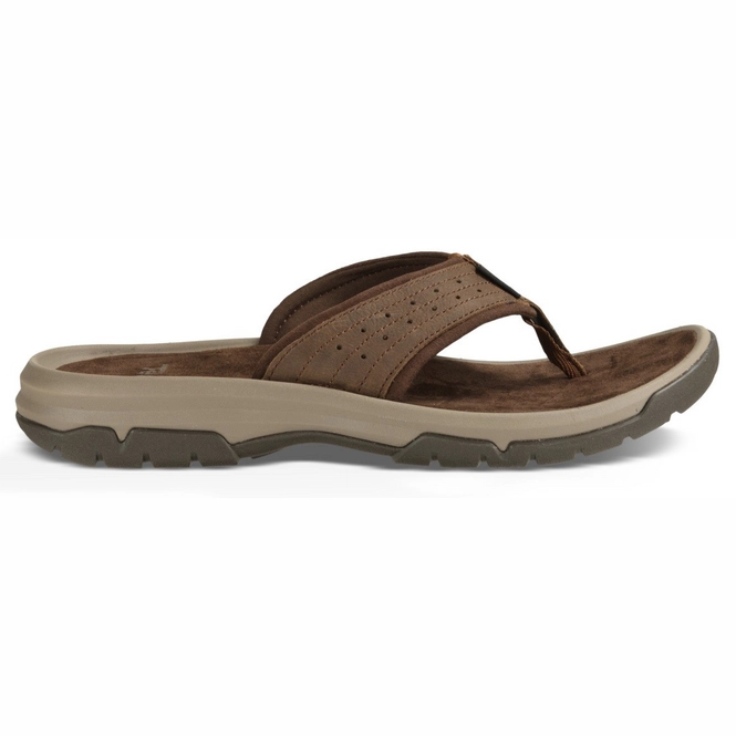 Teva Men Langdon Flip Brown
