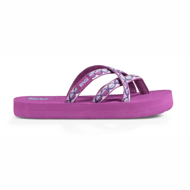 Flip Flops Teva Youth Olowahu Zaro Purple