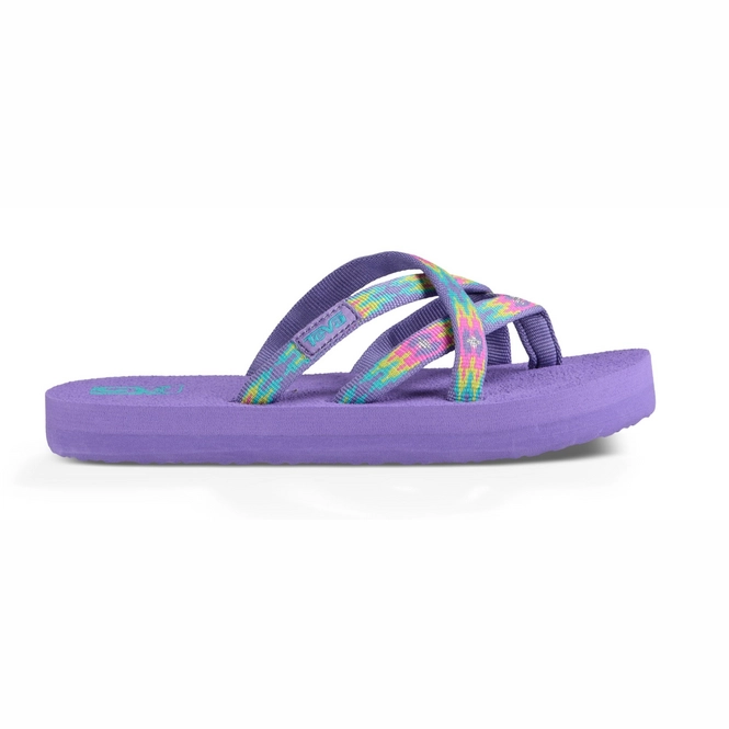 Flip Flops Teva Youth Olowahu Pana Purple