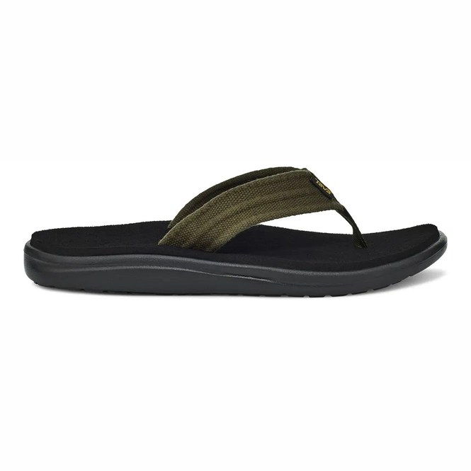 Flip Flops Teva Men Voya Canvas Flip Dark Olive 2021