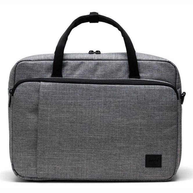 Shoulder Bag Herschel Supply Co. Gibson Messenger Tech Raven Crosshatch