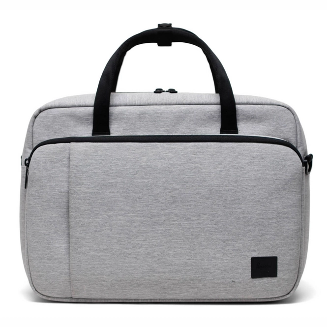 Shoulder Bag Herschel Supply Co. Gibson Messenger Tech Light Grey Crosshatch