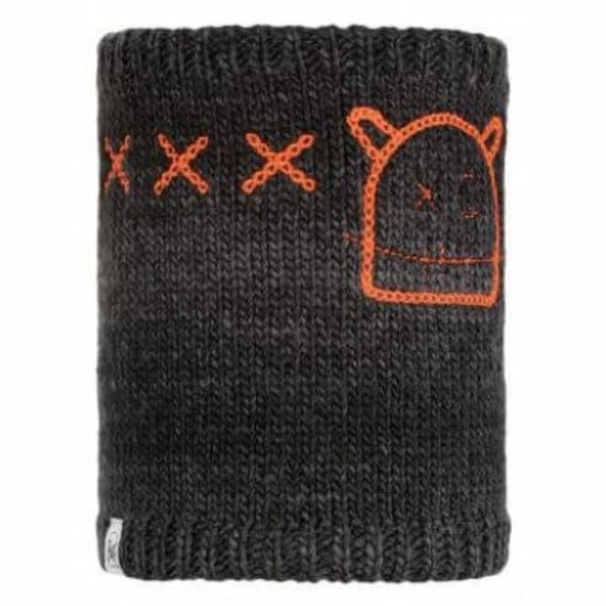 Neck Warmer Buff Kids Monster Jolly Black Child