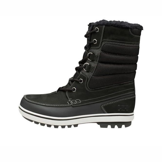 Snow Boots Helly Hansen Men Garibaldi Primaloft Boot Jet Black Ash Grey