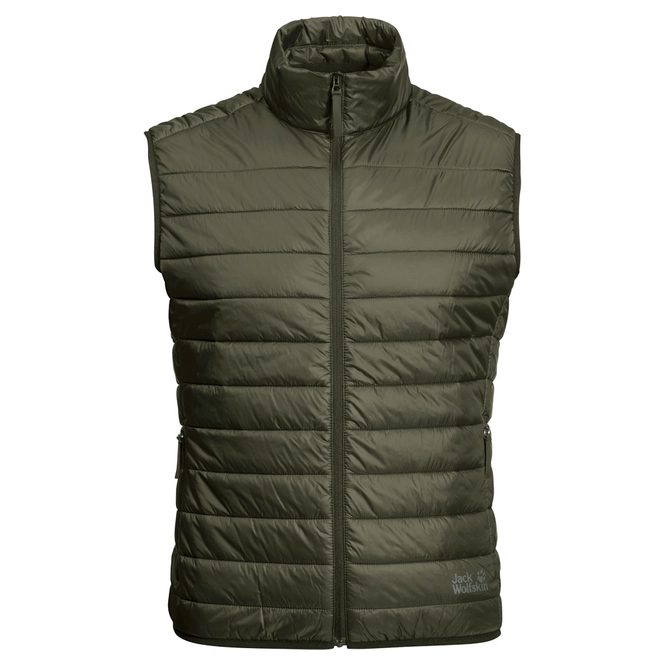 Body Warmer Jack Wolfskin Men JWP Vest Woodland Green
