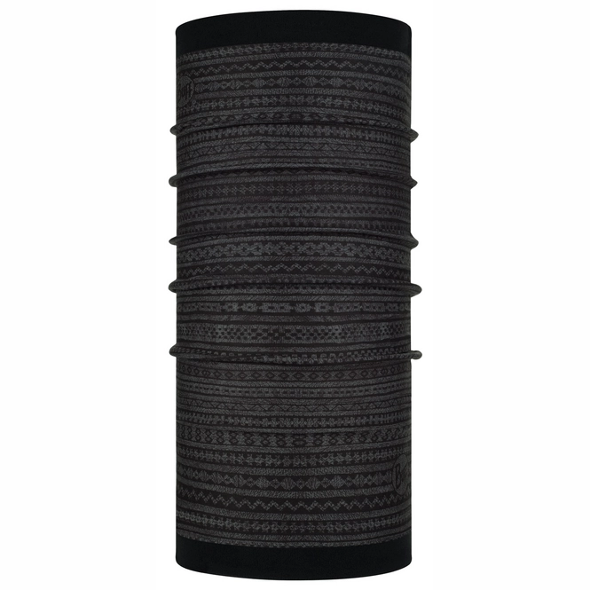 Neck Warmer Buff Reversible Polar Ume Black