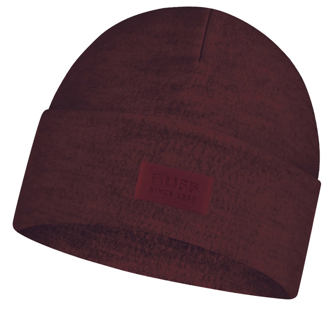 Hat Buff Merino Fleece Maroon