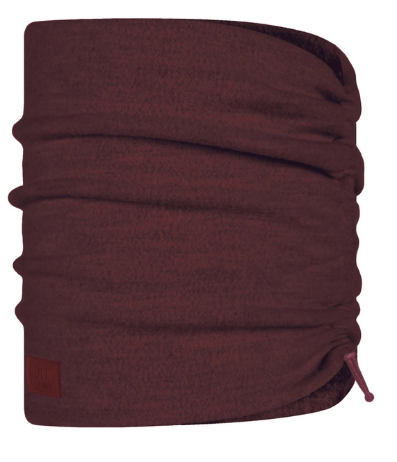 Neck warmer Buff Merino Fleece Maroon