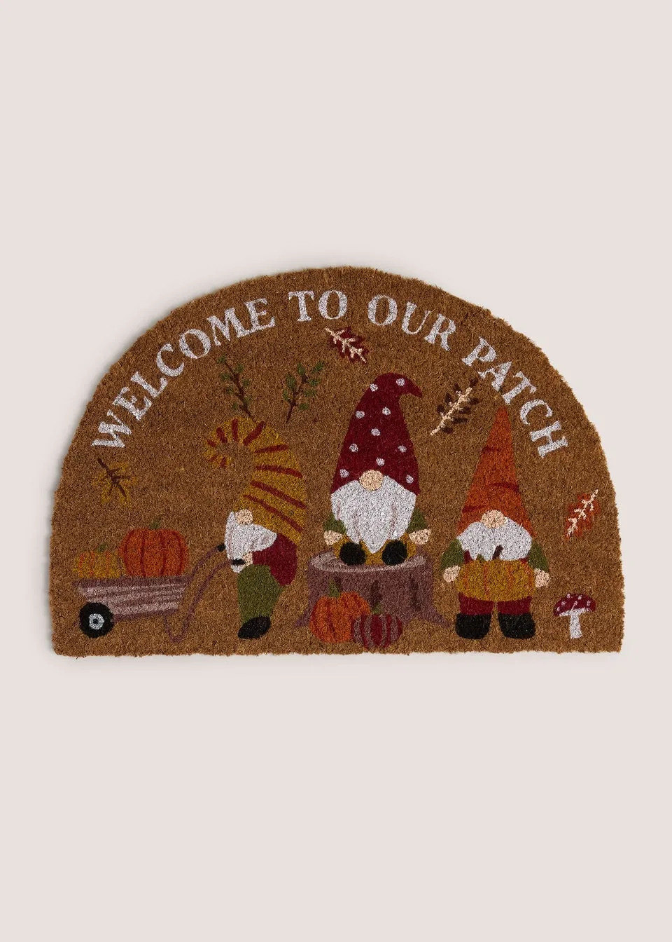 Autumn Gnome Door Mat