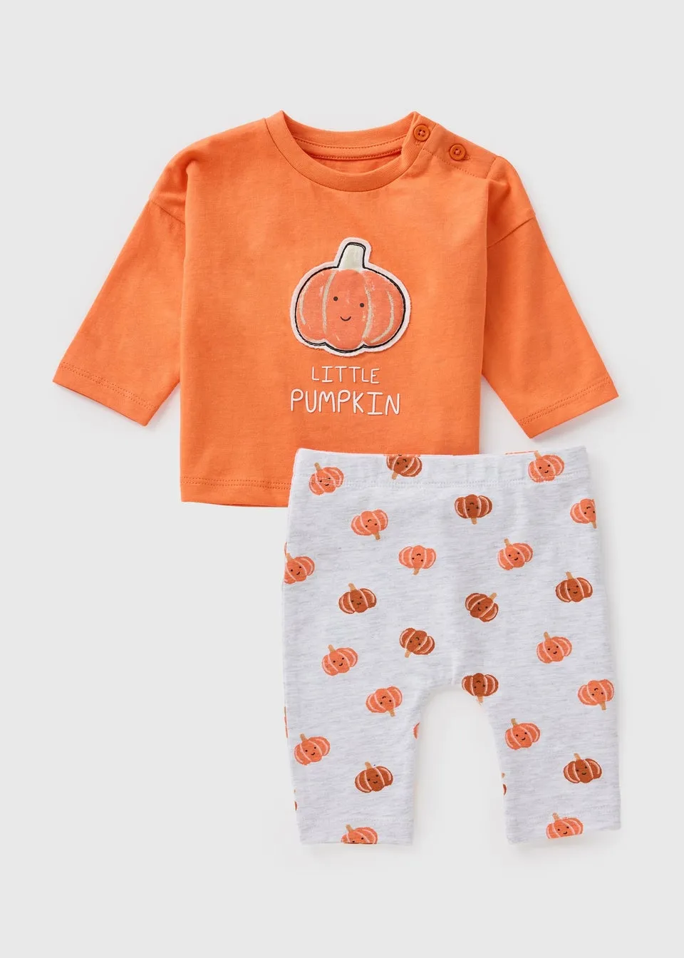 Baby Orange Top & Legging Set (Newborn-23mths)