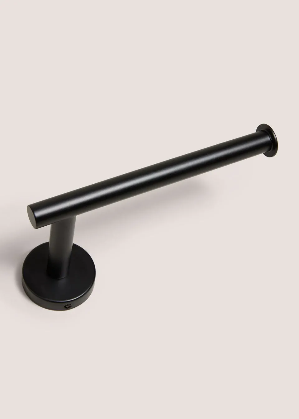 Black Wall Toilet Roll Holder