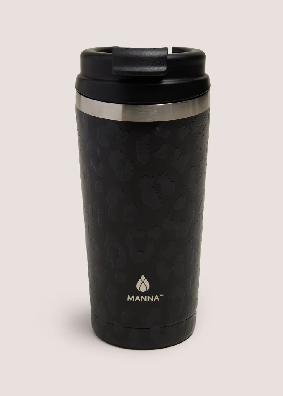 Black Leopard Coffee Tumbler
