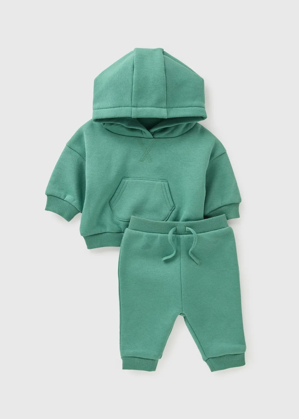 Baby Green Hoodie & Jogging Bottoms (Newborn-23mths)