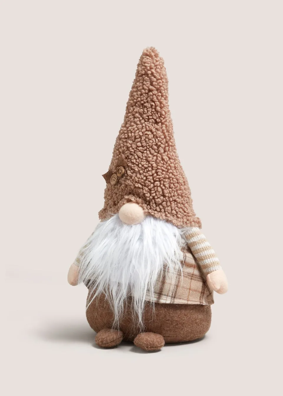 Beige Autumn Gnome Doorstop