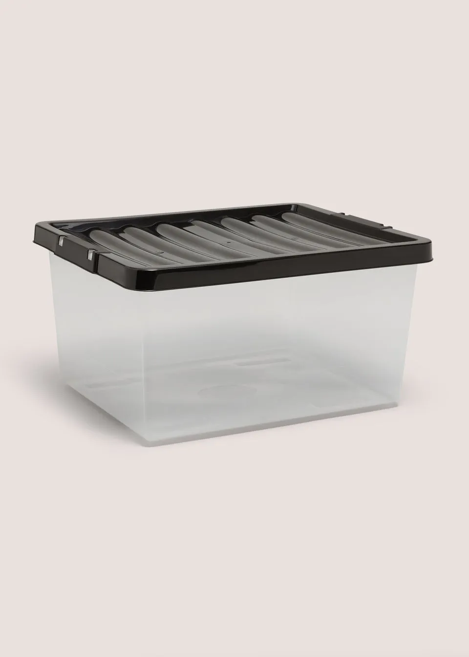 Black Storage Box - 27 Litres
