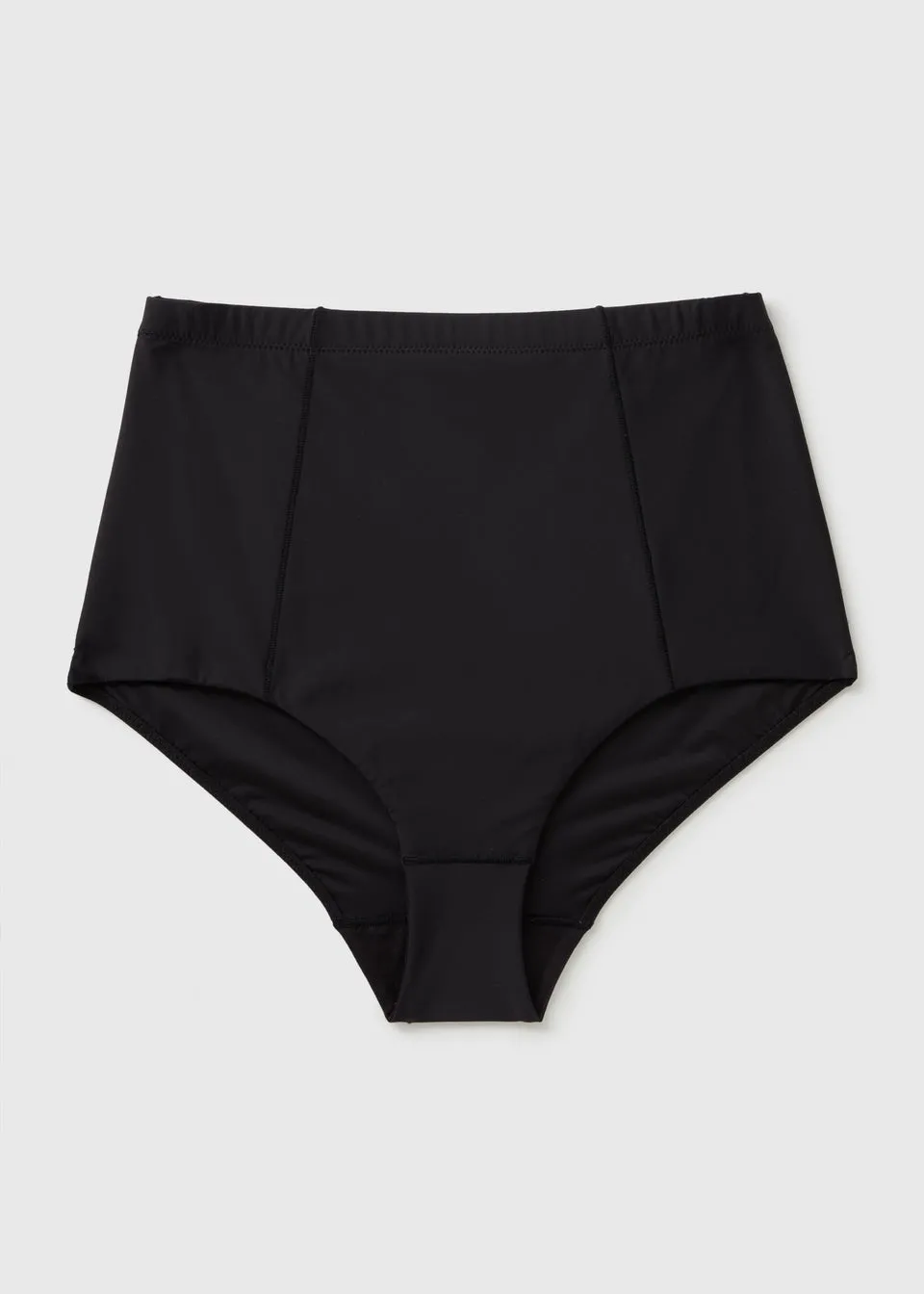 Black High Waisted Shapewear Smoothing Briefs