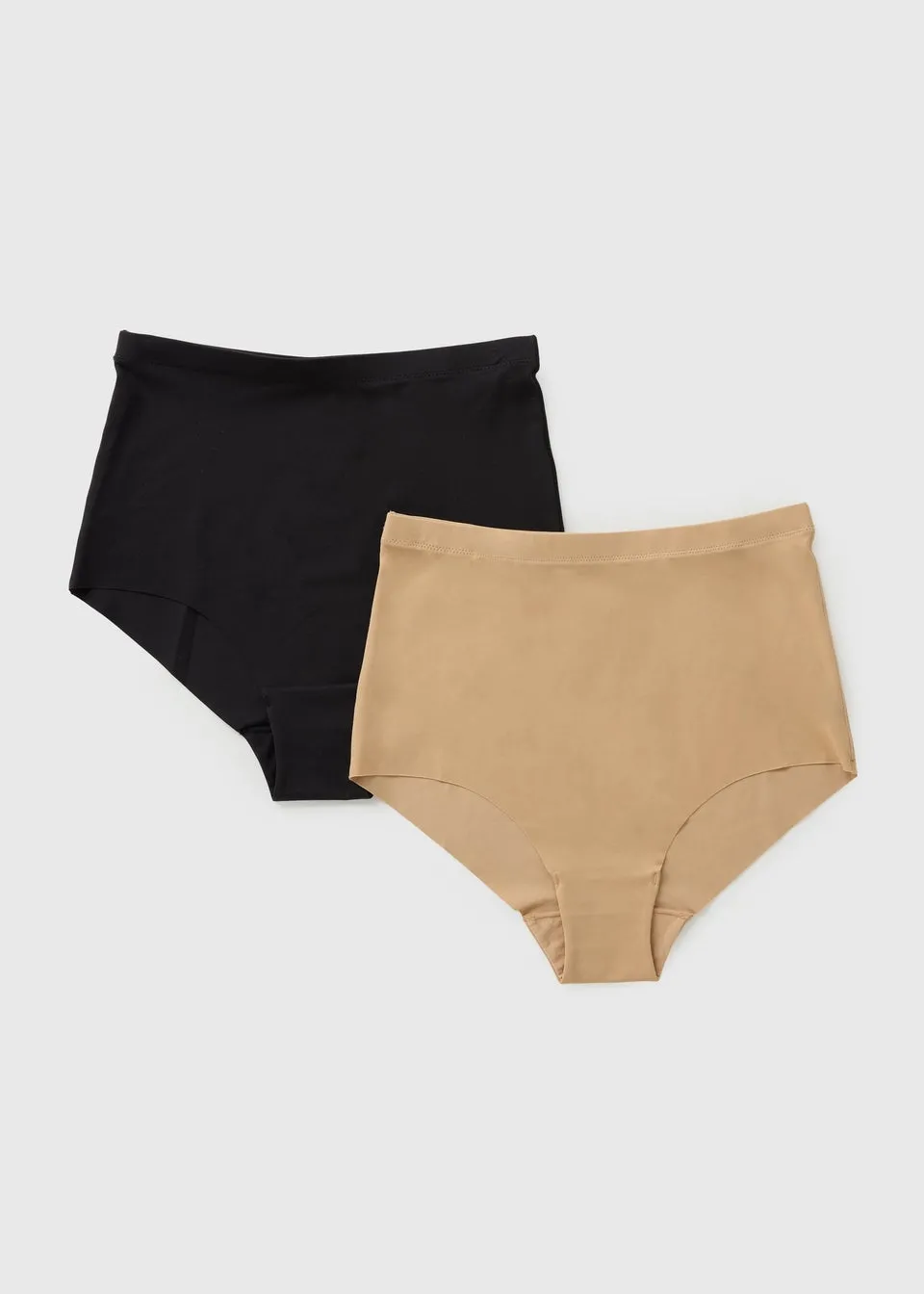 2 Pack Multicoloured Full Brief Knickers