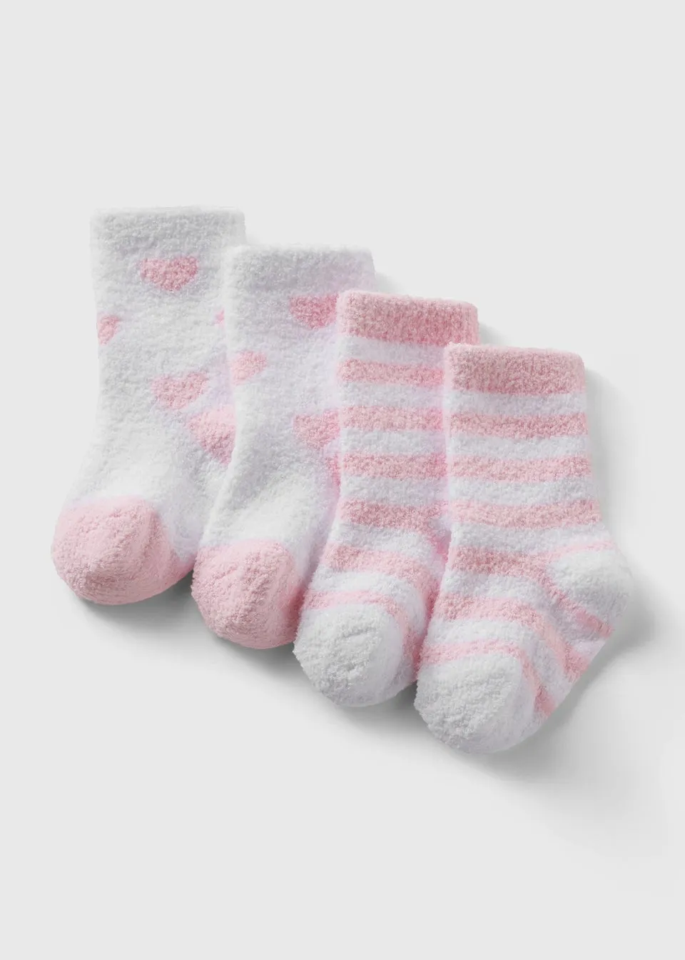 Baby Pink Cosy Socks (Newborn-24mths)