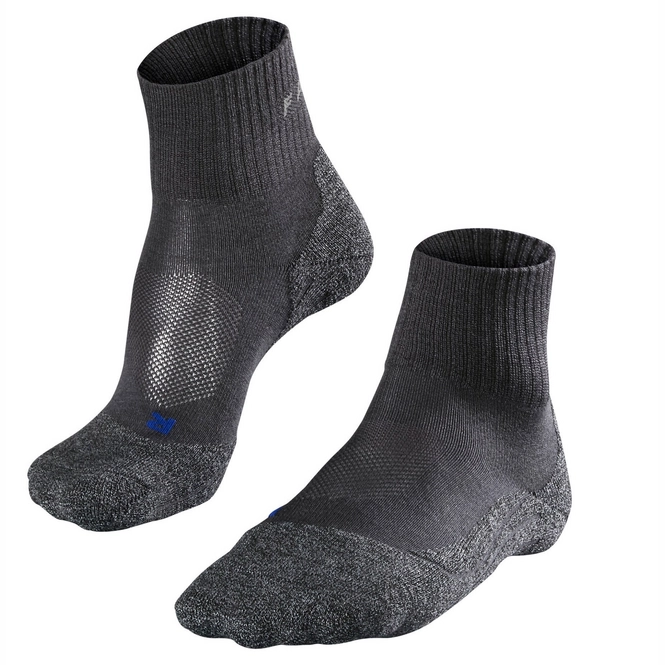 Walking Socks Falke TK2 Short Cool Women Asphalt Melange