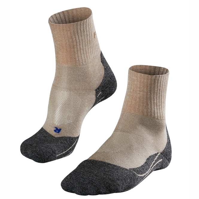 Walking Socks Falke TK2 Short Cool Women Nature Melange