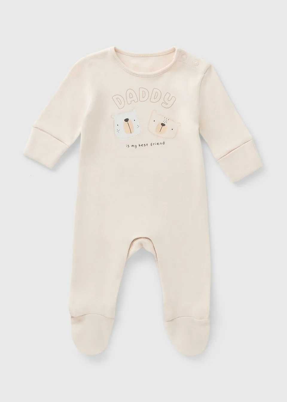Baby Daddy Bear Sleepsuit (Newborn–18mths)