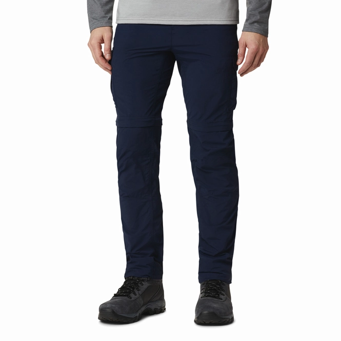 Zip-Off Trousers Columbia Men Silver Ridge II Convertible Pant Collegiate Navy