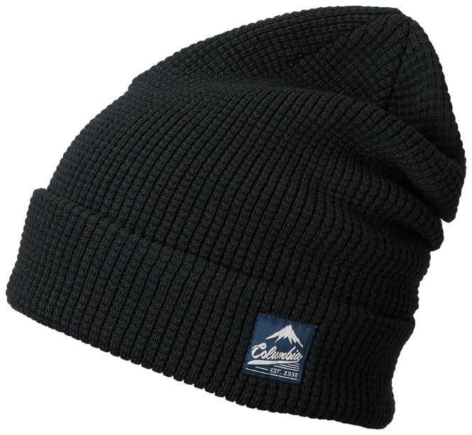 Beanie Columbia Unisex Lost Lager Waffle Black