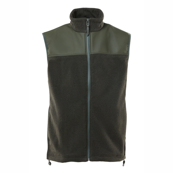 Body Warmer RAINS Fleece Vest Green