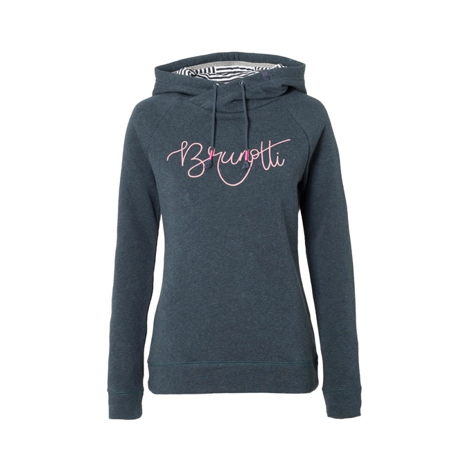 Hoodie Brunotti Women Gemini Woods Green
