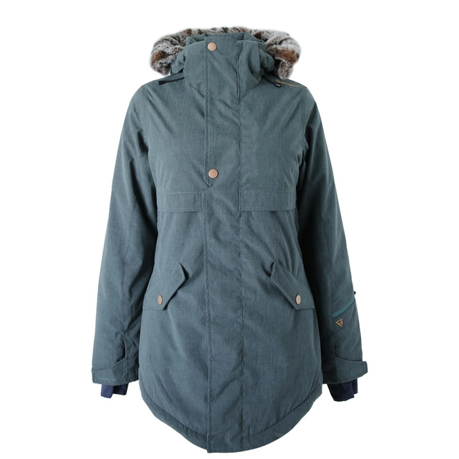 Ski Jacket Brunotti Girls Jupitera Woods Green
