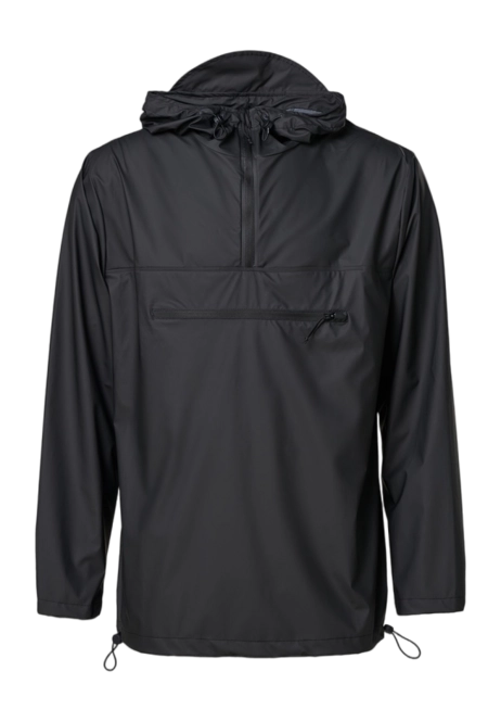 Raincoat RAINS Ultralight Zip Anorak Black