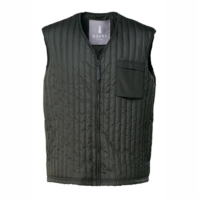 Body Warmer RAINS Liner Vest Green