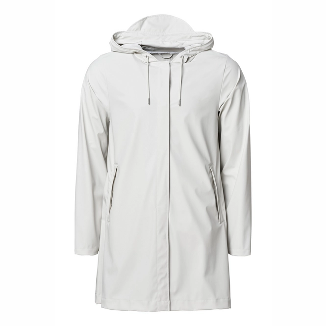 Raincoat RAINS Women A-line Jacket Off White