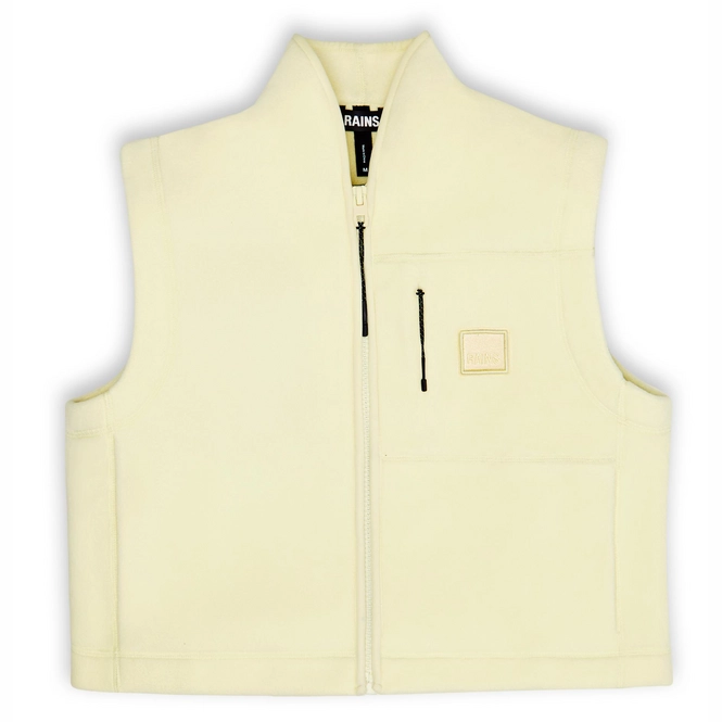 Bodywarmer Rains Women Fleece Vest Straw '23