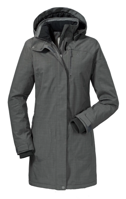 Jacket  Schöffel Women Insulated Parka Monterey1 Castlerock