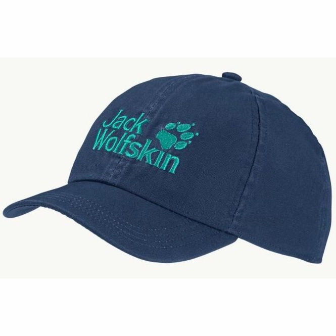 Cap Jack Wolfskin Kids Baseball Cap Dark Sea
