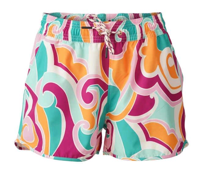 Swimming Trunks Brunotti Women Toluca-Swirl Swirl Surf Multi-Coloured Pink