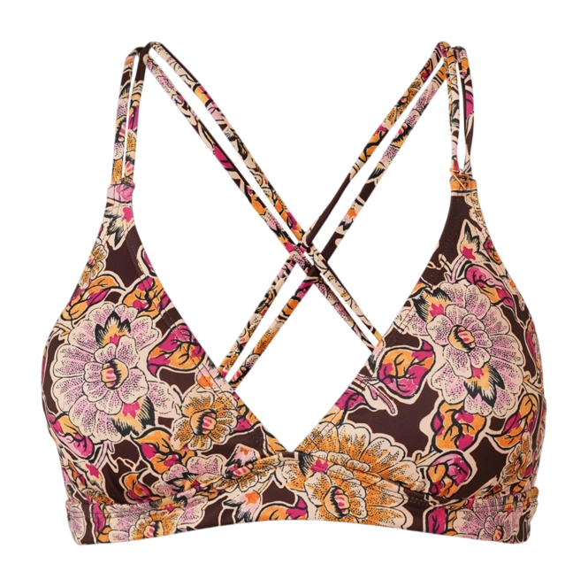 Bikini Top Brunotti Women Delphinia-Sakai Sakai Flower Pink