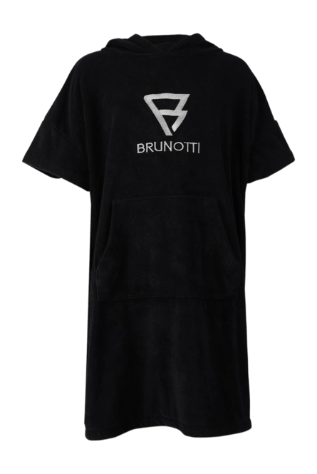 Poncho Brunotti Unisex Poncho-Solidsex Black 24