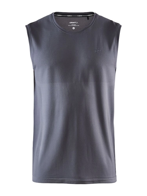 Vest Top Craft Men Fuseknit Light RN SL Granite