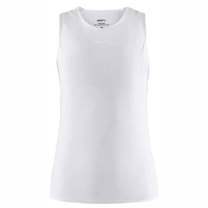 Vest Top Craft Women Pro Dry Nanoweight SL White
