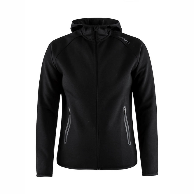 Hoodie Craft Women Emotion Full Zip Hood Black