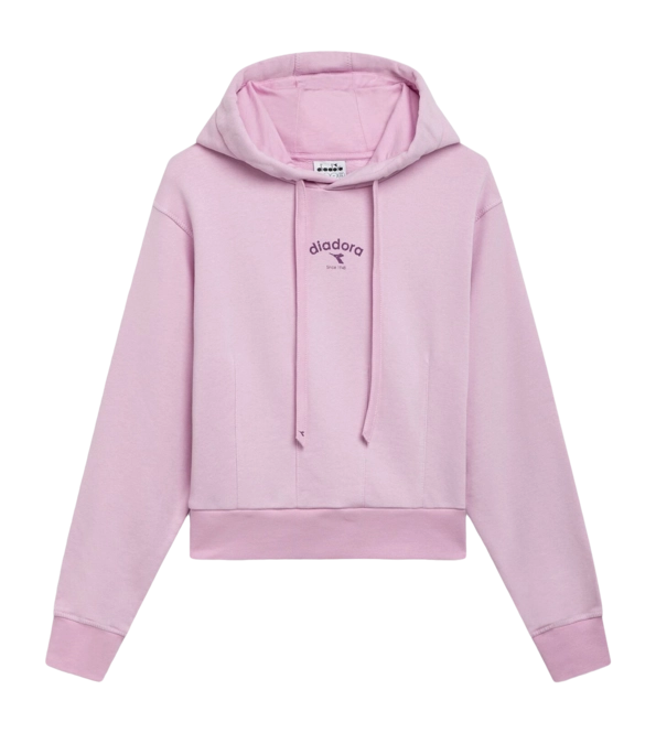 Hoodie Diadora Women Athletic Logo Pirouette '24